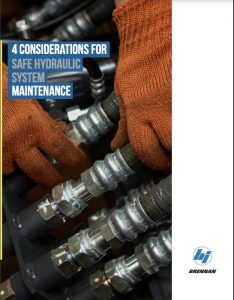 Considerations for Safe Hydraulic System Maintenance