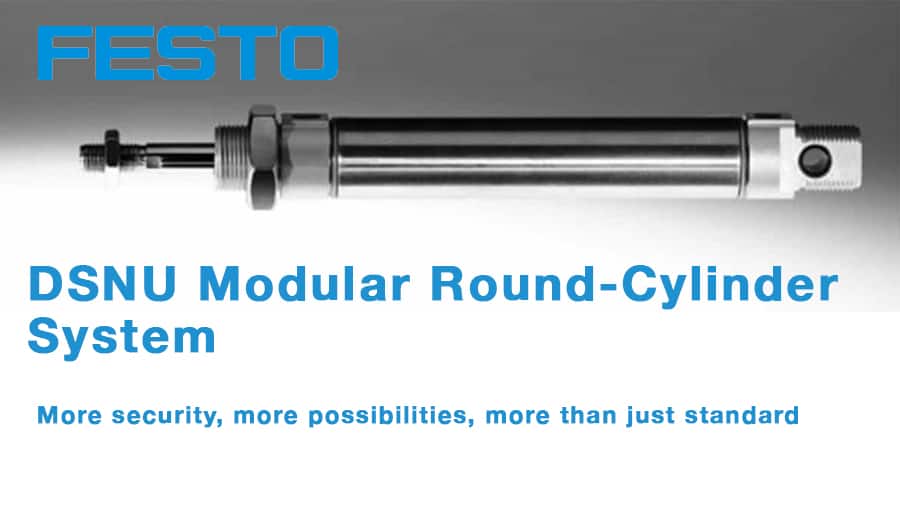 The DSNU modular round-cylinder system by FESTO