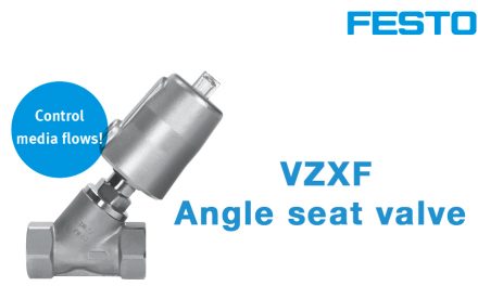 Festo angle seat valve VZXF